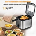 thumbnail image 4 of Bearachild Freidora de amplia aplicación para cocinar una variedad de platos dignos Papas fritas de gran capacidad excepcionales Electrodomésticos, 4 of 6