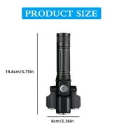 USB Rechargeable Bike Light Super Bright Bicycle Lights Headlight Triple Flashlight Front Light Waterproof - Riding Cycling Camping