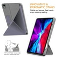 thumbnail image 3 of Dteck Flip Case for iPad Air 10.9-inch 2020 , iPad Air 4th Generation Case, Lightweight Magnetic Closure Folio Case Multi-Angle Stand Durable Rubber Protective Cover for 10.9" iPad Air 4th Gen, Gray, 3 of 6