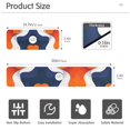 thumbnail image 3 of Yayeee Faucet Mat for Kitchen Sink 30" Diatomite Long Splash Guard Pad, Blue Abstract Wavy, 3 of 7