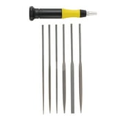 General Tools 707476 6-Piece Swiss Pattern Needle File Set