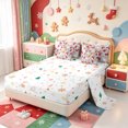 thumbnail image 3 of Manfei Cartoon Christmas Ball 7-Piece Twin Bedding,Xmas Holiday Season Bedding Comforter Set,Xmas Reversible, 3 of 7