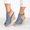 Gray, variant on AXXD Black Wedge Sandals for Women Summer Solid Casual Buckle Strap Roman Shoes Sandals