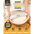 thumbnail image 5 of Cast Iron Dutch Oven for Bread Baking - incl. Sourdough Bread-Baking Supplies like Banneton Bread-Proofing Basket - 5QT Bread-Oven with Lid Bread-Making Kit Pan, Pot, Sour Sough Tools, Lame, 5 of 7