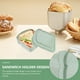 thumbnail image 2 of Contenedor para sándwiches, caja para almacenar alimentos, estuche para sándwiches con tapa, caja para almacenar tostadas, 2 of 8