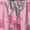 Rose Pink, variant on Women's Floral Print Puff Sleeve V Neck Tiered Midi Dress Casual Vacation Sundress Rose Pink S