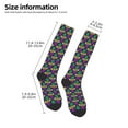 thumbnail image 5 of Balery Mardi Gras Carnival3 Fun Novelty Socks Men'S Women'S Crew Socks Funny Crazy Novelty Socks Quirky And Cool Socks, 5 of 9