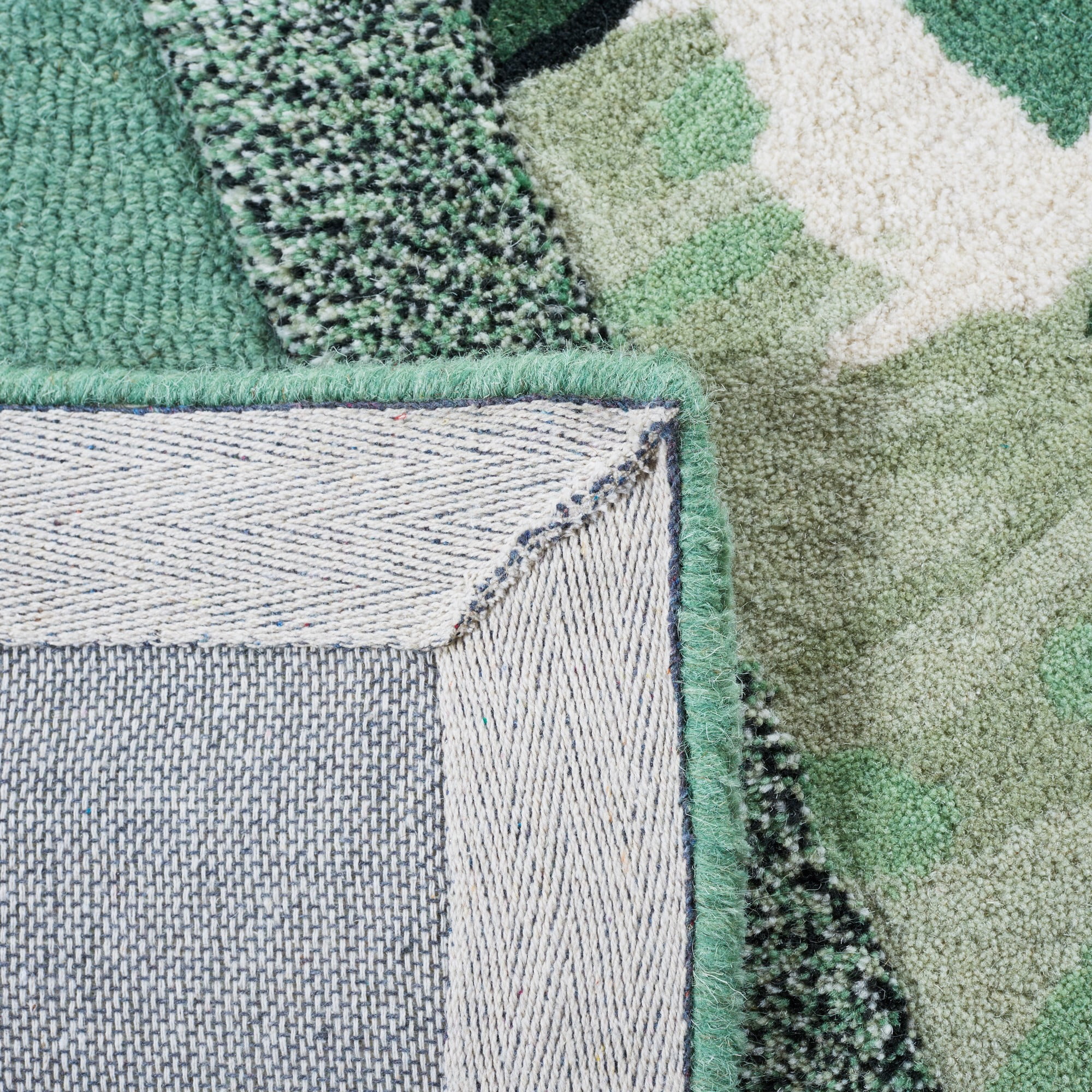 SAFAVIEH Fifth Avenue Deborah Abstract Area Rug, Green/Ivory, 8' x 10'