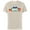 Natural, variant on Super Heroes Logo Holiday Christmas Gifts & Presents - Short Sleeve Cotton T-Shirt for Adults - Customized-Natural