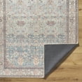 thumbnail image 6 of Hauteloom Bahram Hallway, Kitchen Machine Washable Runner Rug - Traditional - Pale Blue, Teal, Cream - 2'7" x 7'10", 6 of 7