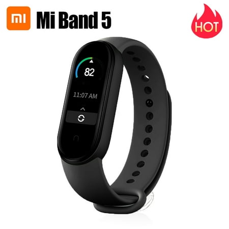 Xiaomi Mi band 5 Color Screen Wristband 5.0 135 mAh Battery Fitness Tracker SmartWatch Heart Rate Monitor, Smart Bracelet, Waterproof, Pedometer, Activity Tracker