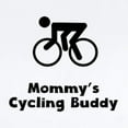 thumbnail image 2 of CafePress - Mommys Cycling Buddy Body Suit - Baby Light Bodysuit, Size Newborn - 24 Months, 2 of 4