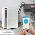 thumbnail image 2 of Midea 35-Pint Smart Dehumidifier for Very Damp Rooms, Energy Star, up to 3,000 sq. ft. coverage area, White, MAD35S1WWT, 2 of 16