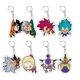thumbnail image 2 of Llavero con figura de Anime Dragon Ball Goku, llavero acrílico transparente con estampado de doble cara, bonito colgante para mochila, regalos de cumpleaños, 2 of 5