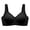 Black, variant on GIRLQUEEN Everyday Wireless Plus-Size Bras for Women, Full Coverage Soft Sleep Bra, Comfort Seamless Support Bra