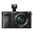 thumbnail image 5 of Sony Alpha a6000 Mirrorless Interchangeable-Lens Camera with 16-50mm and 55-210mm Lens - Black, 5 of 6