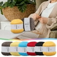 thumbnail image 4 of Yhmxh Crochet Yarn - Multi Colored Acrylic Hand Knitting Yarn Lace Thread for Crochet DIY,50g/1.76oz, 4 of 8