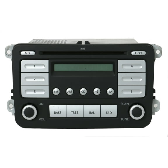 1 Factory Radio 638-50773-NOA AM/FM Radio CD Player Fits 06-09 Eos Jetta Rabbit Fits select: 2006-2007,2009 VOLKSWAGEN JETTA