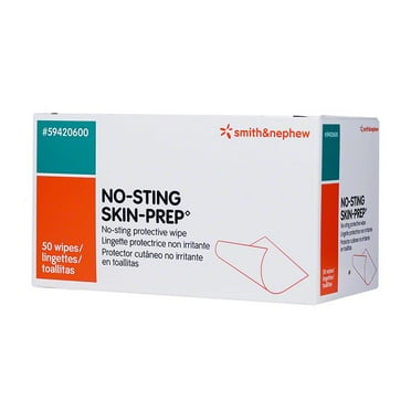 Smith & Nephew No-Sting Skin-Prep Wipes - (Box of 50) #59420600