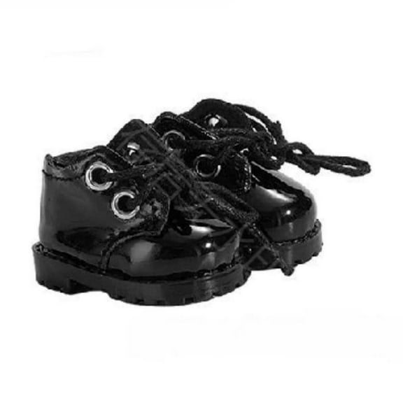 Suitable for 17cm Doll Accessories, Cute Clothes Set (Purple Skirt Black Shoes Purple Bow), Doll Not Included