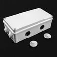 thumbnail image 2 of Junction Box, Ip65 In Abs Plastic, Waterproof Exterior, White, 200 X 100 X 70 Mm, 2 of 5