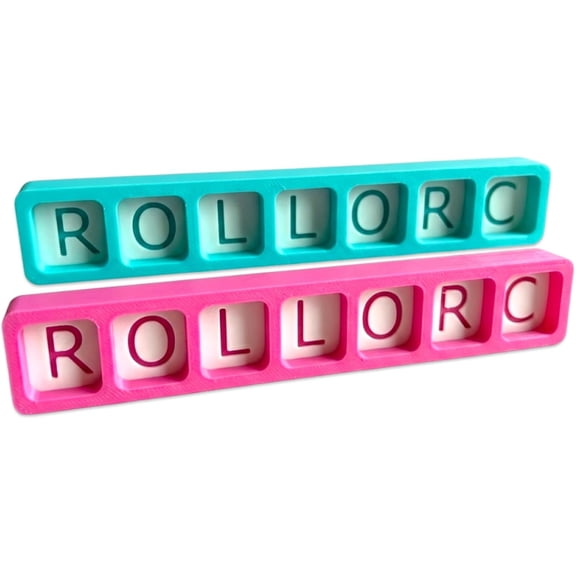 2-Pack American Mahjong Charleston Trackers, Tile Pass Sequence Guides with Dice Slot, Beginner Friendly Mahjong Accessory & Learning Aid, Gift for Players