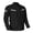 Black, variant on Dream Apparel Mens Motorcycle jacket Black, Armored Protective Round Neck & Air Vents