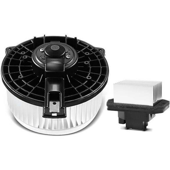 Front HVAC Blower Motor and Resistor Kit 2 - Compatible with 2008 - 2014 Honda Ridgeline 3.5L V6 2009 2010 2011 2012 2013