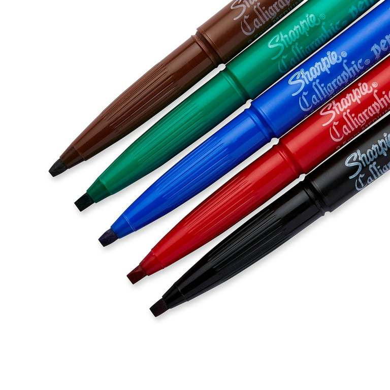 Sanford Calligraphy Pens Assorted Calligraphic Marker Pen Set