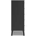 thumbnail image 4 of Signature Design by Ashley Contemporary Charlang Chest of Drawers, Two-tone, 4 of 8