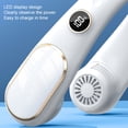 thumbnail image 3 of Bearachild Ventilador con pantalla LED USB 2400mAh 4 velocidades Ventiladores de refrigeración por aire sin aspas Bajo nivel de ruido Usable Cool Type2 NO2, 3 of 6