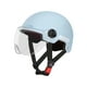 thumbnail image 4 of Casco de motocicleta protege eficazmente la cabeza casco de moto casco de media cara Azul, 4 of 8