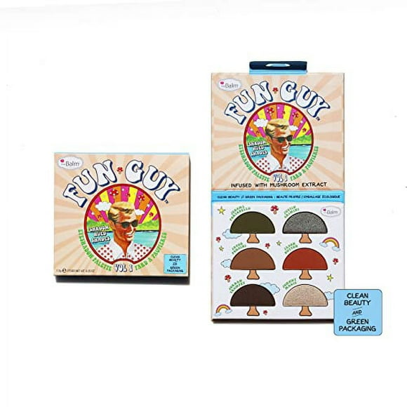 Paleta de sombra de ojos THEBALM Fun Guy Vol 1
