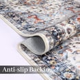 thumbnail image 4 of Rugs for Living Room,Runner Rug Machine Washable Runner Hallway Vintage Rug Indoor Non Slip Throw Floor Cover Traditional Distressed Accent Area Rug Oriental Runner Carpet for Living Room Bedroom, 4 of 7