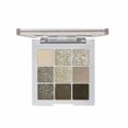 thumbnail image 2 of Eyeshadow Silver Eye Shadow Nine Color Punk Eye Shadow Beads Cement Grey Dark High Cold Makeup 3D Color Makeup Plate, 2 of 9