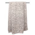 thumbnail image 1 of Manta para mascotas DII Taupe con estampado de huesos en relieve Design Imports CAMZ33212, 1 of 2