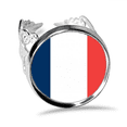 thumbnail image 1 of Francia bandera nacional Europa país Anillo de compromiso de boda de amor ajustable Unbranded  M, 1 of 3