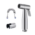 thumbnail image 1 of Billuyoard Pulverizador de bidé de mano, grifo de baño de acero inoxidable 304, cabezal de ducha, pulverizador de mejora reemplazable limpio Juegos de accesorios de baño  Sprühhalterungsschlauch Billuyoard HA012058-02, 1 of 6