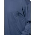 thumbnail image 3 of Insect Shield Men's UPF Dri-Balance Long Sleeve Pocket T-Shirt, Navy, Medium, 3 of 3