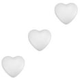 thumbnail image 4 of 3 pcs  Professional White Modeling Heart-Shaped DIY Craft DIY Painted Modeling, 4 of 6