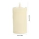 thumbnail image 3 of Vela Electrónica Led | Cilindro de Parafina Sin Llama, Funciona a Pilas | Pilar de Plástico Blanco Realista | Batería de Larga Duración | Ideal para Decorar Bodas, Cumpleaños y El Hogar., 3 of 6