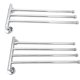 thumbnail image 4 of Soporte de pared de acero inoxidable, barra de toalla giratoria, 2/3/4 barras, brazo plegable, percha giratoria, soporte para toalla, organizador AweSitey JJ25281-02B, 4 of 6
