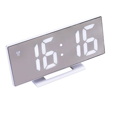 COSMOBETTY 1Set Bedroom Alarm Clock Led Digital With Temperature Display Saving Mode