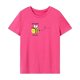 thumbnail image 1 of Camiseta para mujer verano elegante streetwear cuello redondo camiseta para el trabajo camping mujer SG, 1 of 7