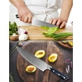 thumbnail image 2 of Chef Knife 8inch Professional Kitchen Cleaver Knife Ultra Sharp,German Stainless Steel Knives with Gift Box,Full Tang Chef Butcher Chopping Meat Slicer, 2 of 7