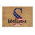 thumbnail image 2 of ViLaViDeca 4th Of July Door Mat Patriotic Doormat Entryway Rug Welcome Independence Day Doormat Stain And Fade Patriotic Decor Welcome Outdoor Mat Decorative For Home, 2 of 4