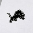 thumbnail image 4 of Men's Antigua White Detroit Lions Brushed Carbon Victory Pullover Hoodie, 4 of 4