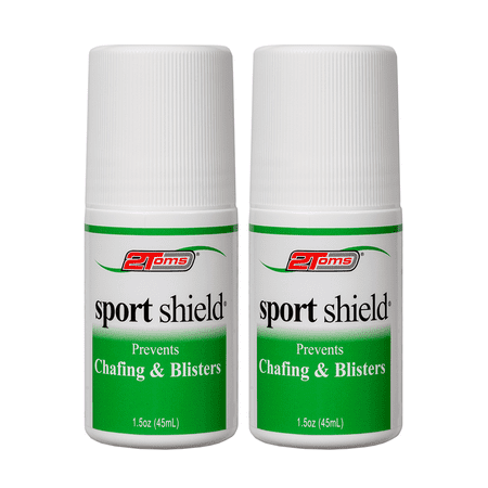 2Toms SportShield - Chafing and Blisters Prevention, 1.5 Ounce Roll-on (Twin