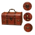 thumbnail image 3 of BEADCEST Home Storage Box Wooden Retro Design Organization 1Pcs, 3 of 7