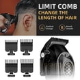 thumbnail image 6 of Obacre Hair Clippers for Men, Professional Clippers and Body Trimmers Set, Cordless Clippers for Hair Cutting,Beard Trimmer, Barber Clippers, Rechargeable Electric Shaver, 6 of 9